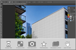 Building Wall City Mockup Product Image 2