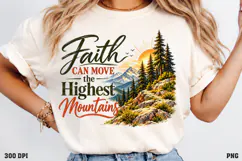 Held Together by Gentle Grace Shirt PNG, Colorful Christian Product Image 3