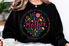 Mother's Day SVG, Christian Mom PNG Product Image 1