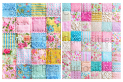 Quilt, Sewing, Paper, Shabby Chic, Papers, Junk Journal Product Image 3