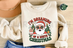 I’m Dreaming of a White Christmas PNG Design Product Image 3