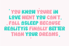 Mommy Valentine - Cute Bubble Font Product Image 3