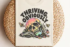 Having a Lovely Meltdown Ghost PNG, Cute Tired Ghost Dark Hu Product Image 3