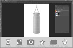 Boxing Bag Hanging View Product Image 2