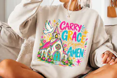 4 Christian Christmas Shirt Designs, 4 Nativity Faith Quote Product Image 3