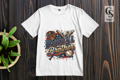 Raised on Dirt and Dreams Baseball Sublimation PNG Product Image 3