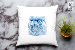 Snowflake Gift Bag Clipart Sublimation PNG Product Image 3