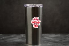 My heart belongs to my cat Sticker Product Image 3
