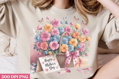 Happy Mothers Day Floral PNG Product Image 3