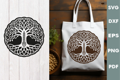 Tree of life SVG, Engrave Laser Cutting board SVG Product Image 3