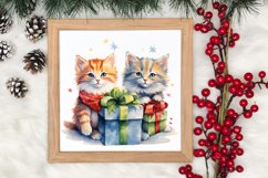 Cat Christmas Cat Art for Holiday Clipart Product Image 3