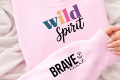 Boho Inspirational Sleeve SVG Designs, Inspirational SVG Product Image 3