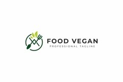 Food Vegan Logo Product Image 2