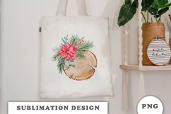 Winter Floral Decor Clipart PNG Product Image 3