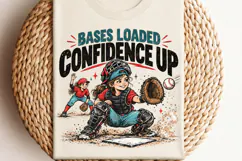 Swing Big Girls Softball PNG, Motivational Softball Player Q Product Image 3