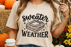 Sweater Weather Svg, Fall Season Svg, Cozy Season Svg. Product Image 4