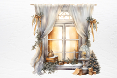 Christmas Dog Sublimation Clipart PNG Product Image 3