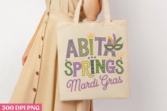 Abita Springs Mardi Gras PNG, Mardi Gras Sublimation PNG Product Image 3