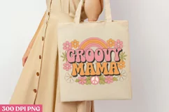 Groovy mama PNG, Mom Mama Mother Day PNG Product Image 3