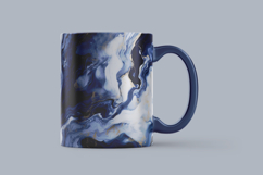 Blue Gold Marble Digital Paper Product Image 3