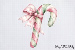 88. Retro Pink Christmas Sublimation Clipart Bundle PNG Product Image 4