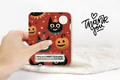 Cartoon Halloween Money Card, Cartoon Cats Money Card PNG Product Image 3