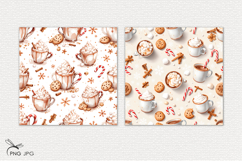 Christmas digital paper, background clipart Product Image 3