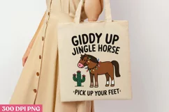 Giddy Up Jingle Horse, Pick Up Your Feet PNG Product Image 3