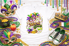 Mardi Gras Clipart Set 5 Separate Carnival Designs Product Image 3