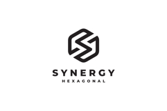 Hexagon Letter S Logo Design Vector Template Product Image 3