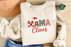 Retro Christmas Mama Claus PNG Design Product Image 3