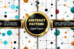 Abstract Pattern Digital Papers - 04 Variations Product Image 1
