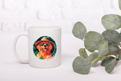 Labrador Retriever Dog Illustration, Funny Labrador Dog Product Image 3