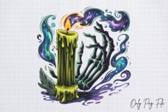 Spectral Halloween Clipart PNG Product Image 1