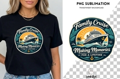 Family Cruise PNG | Cruise Vacation Design | Cruise Ship Product Image 3