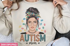 Autism mom PNG, Autism Sublimation PNG Product Image 3