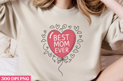 Floral Mama Mom Sublimation PNG Product Image 3