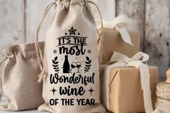 It's the most wonderful wine of the year SVG Product Image 3