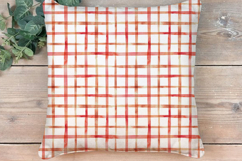 Beige Checkered Seamless Pattern, Digital Paper Product Image 3