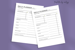 Simple Daily Planner Template | Canva Editable planner Product Image 3