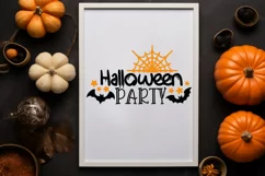 Halloween party svg, Boo svg, Spooky season svg Product Image 2