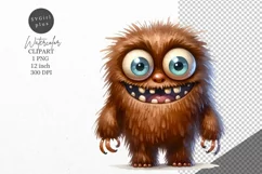 Monster clipart, Nursery clipart, Kids clipart Product Image 1