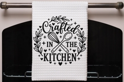 Crafted In The Kitchen Svg, Farmhouse Kitchen Svg. Product Image 4