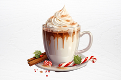 Christmas Coffee Hot Cocoa Sublimation PNG Product Image 3