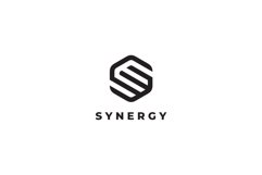 Synergy Letter S logo design vector template Product Image 3