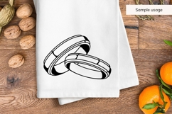 Wedding Rings SVG Product Image 3