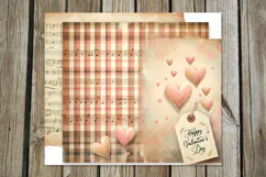 Vintage Music | 4 Love Skinny Tumbler Sublimation Designs Product Image 3