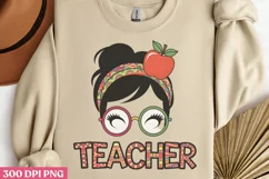 Teacher PNG, Teacher Appreciation Sublimation PNG Product Image 3
