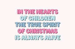 Nurse Holiday - Cute Retro Bubble Font Product Image 3