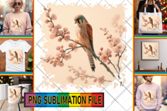 Unique TOTE BAG Art PNG, Birds Product Image 1